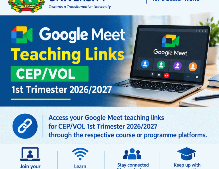 GOOGLE MEET TEACHING LINKS(CEP / VOL 1st Trimester 2026/2027)
