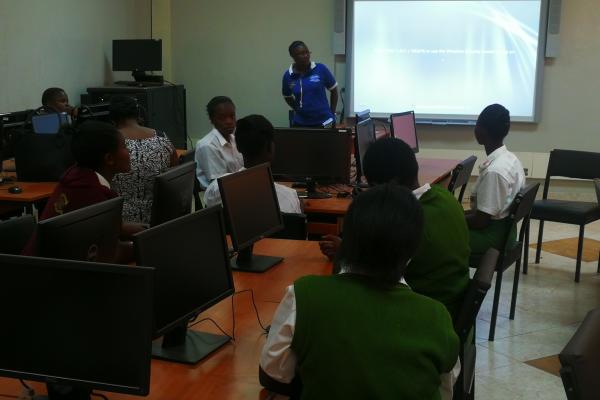 P. BLOOD MATUNDA HIGH SCHOOL VISIT DIGITAL SCH